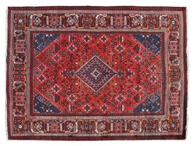 HAND-TIED PERSIAN JOSHAGHAN RUG,