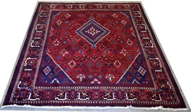HAND-TIED PERSIAN JOSHAGHAN RUG,