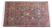 HAND-TIED PERSIAN KASHAN SILK
