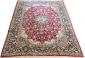 HAND-TIED PERSIAN KASHMIR RUG,