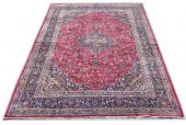 HAND-TIED PERSIAN KASHMIR RUG,