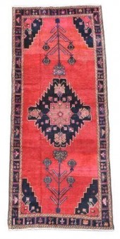 HAND-TIED PERSIAN KAZAK RUG, 1