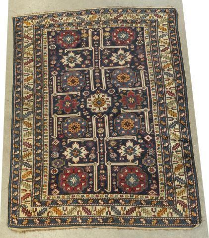 HAND-TIED PERSIAN KAZAK RUG, 5'3" X