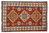 HAND-TIED PERSIAN KAZAK RUG, 6