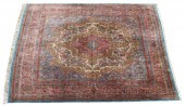 HAND-TIED PERSIAN KERMAN RUG,
