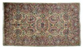 HAND-TIED PERSIAN KERMAN RUG,
