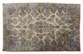 HAND-TIED PERSIAN KERMAN RUG,