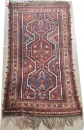 HAND-TIED PERSIAN KHAMSEH WOOL