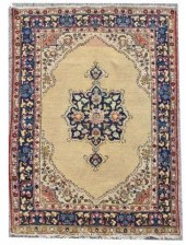 HAND-TIED PERSIAN KHOI RUG, 6'