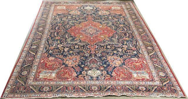 HAND-TIED PERSIAN KHOY RUG, IRAN,