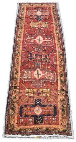 HAND-TIED PERSIAN KOLIA RUNNER RUG,