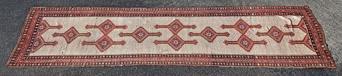 HAND-TIED PERSIAN KOLYAI RUNNER,
