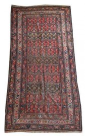 HAND-TIED PERSIAN KURDISH RUG,