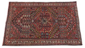 HAND-TIED PERSIAN LILIHAN RUG,