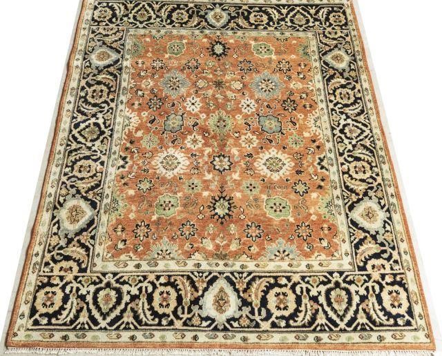 HAND-TIED PERSIAN MAHAL RUG,