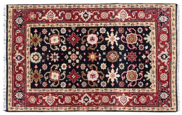 HAND-TIED PERSIAN MAHAL RUG,