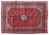 HAND-TIED PERSIAN MASHAD RUG 9