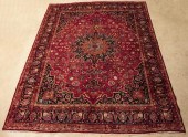 HAND-TIED PERSIAN MASHAD RUG S
