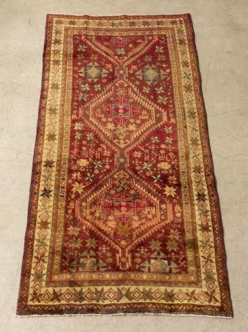 HAND-TIED PERSIAN MESHKIN FLOOR