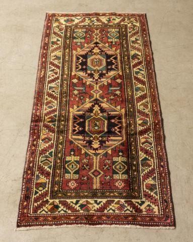 HAND-TIED PERSIAN MESHKIN FLOOR