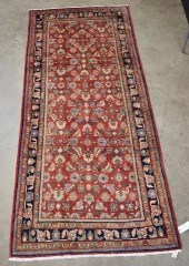 HAND-TIED PERSIAN MESHKIN RUG,