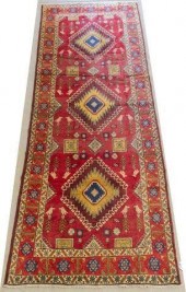 HAND-TIED PERSIAN MESHKIN RUG,