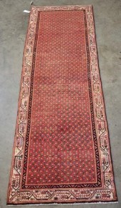 HAND-TIED PERSIAN MESHKIN RUNN