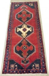 HAND-TIED PERSIAN MESHKIN RUNN