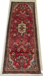 HAND-TIED PERSIAN MESHKIN RUNN