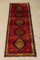 HAND-TIED PERSIAN MESHKIN RUNN