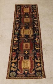 HAND-TIED PERSIAN MESHKIN RUNN