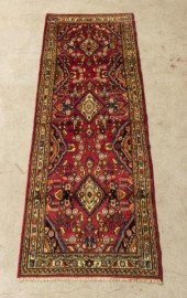 HAND-TIED PERSIAN MESHKIN RUNN