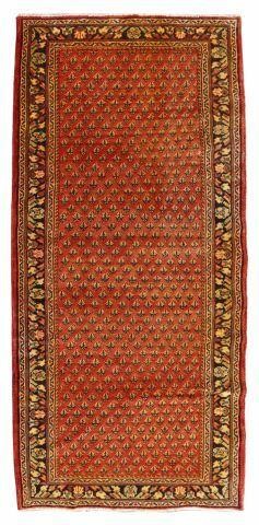 HAND-TIED PERSIAN MIR RUG,