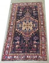 HAND-TIED PERSIAN NAHAVAND RUG