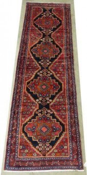 HAND-TIED PERSIAN NAHAVAND RUN