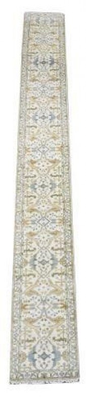 HAND-TIED PERSIAN OUSHAK RUNNE