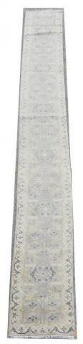 HAND-TIED PERSIAN OUSHAK RUNNE