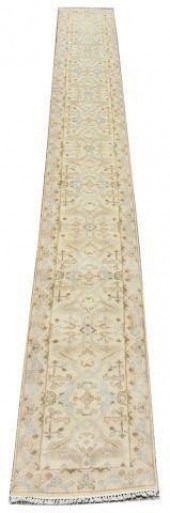 HAND-TIED PERSIAN OUSHAK RUNNE