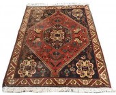 HAND-TIED PERSIAN QASHQAI RUG,