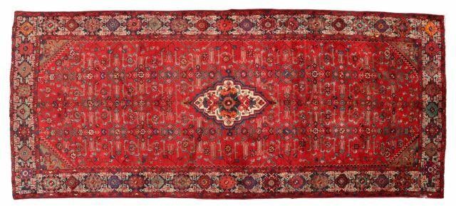HAND-TIED PERSIAN QUM RUG,