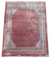 HAND-TIED PERSIAN RUG, 12'4" X