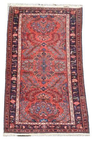 HAND-TIED PERSIAN RUG, 6'7" X