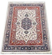 HAND-TIED PERSIAN RUG, 6'8" X