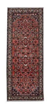HAND-TIED PERSIAN RUNNER, 9'6"
