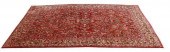 HAND-TIED PERSIAN SAROUK RUG,