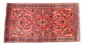 HAND-TIED PERSIAN SAROUK RUG,