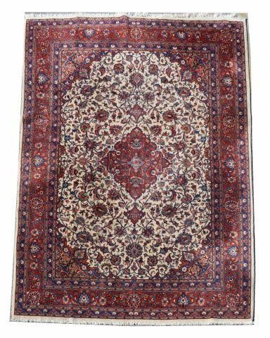 HAND-TIED PERSIAN SAROUKH RUG,