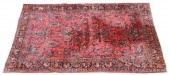 HAND-TIED PERSIAN SAROUKH RUG,