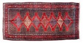 HAND-TIED PERSIAN SAROUKH RUG,