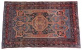 HAND-TIED PERSIAN SENNEH RUG,